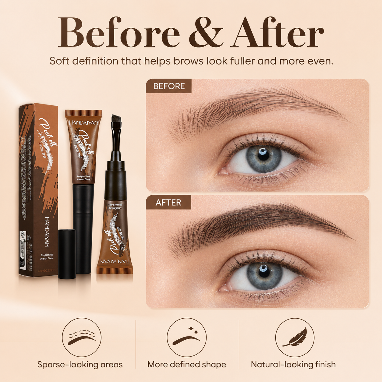 Peelé™- Peel-Off Brow Tint