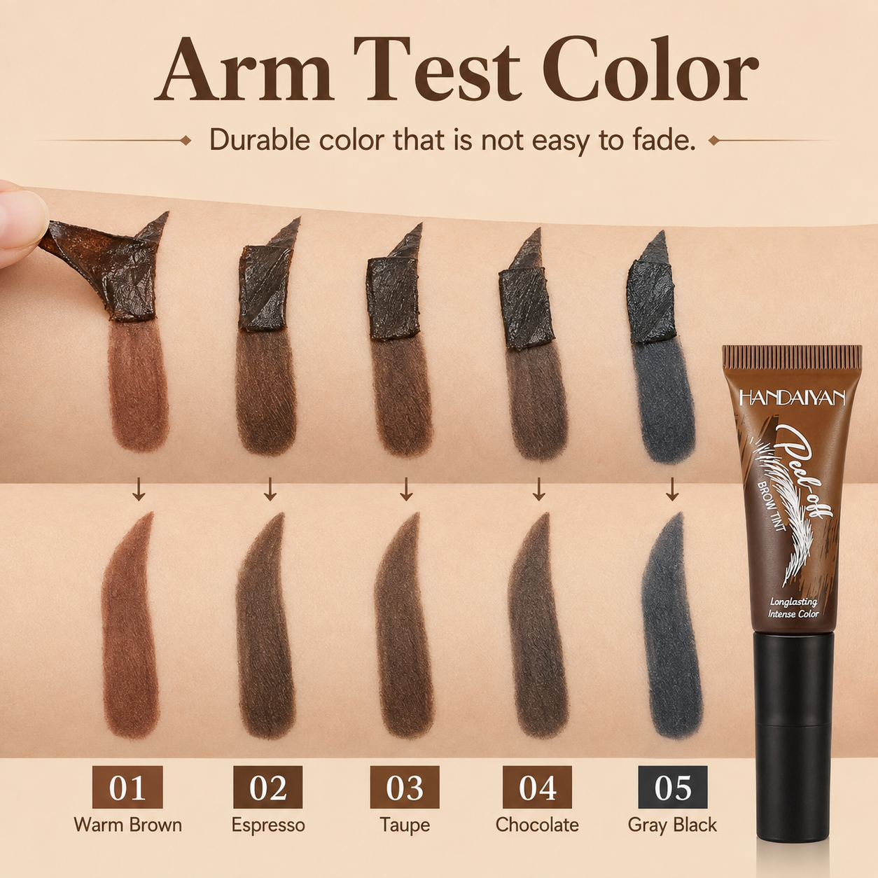 Peelé™- Peel-Off Brow Tint
