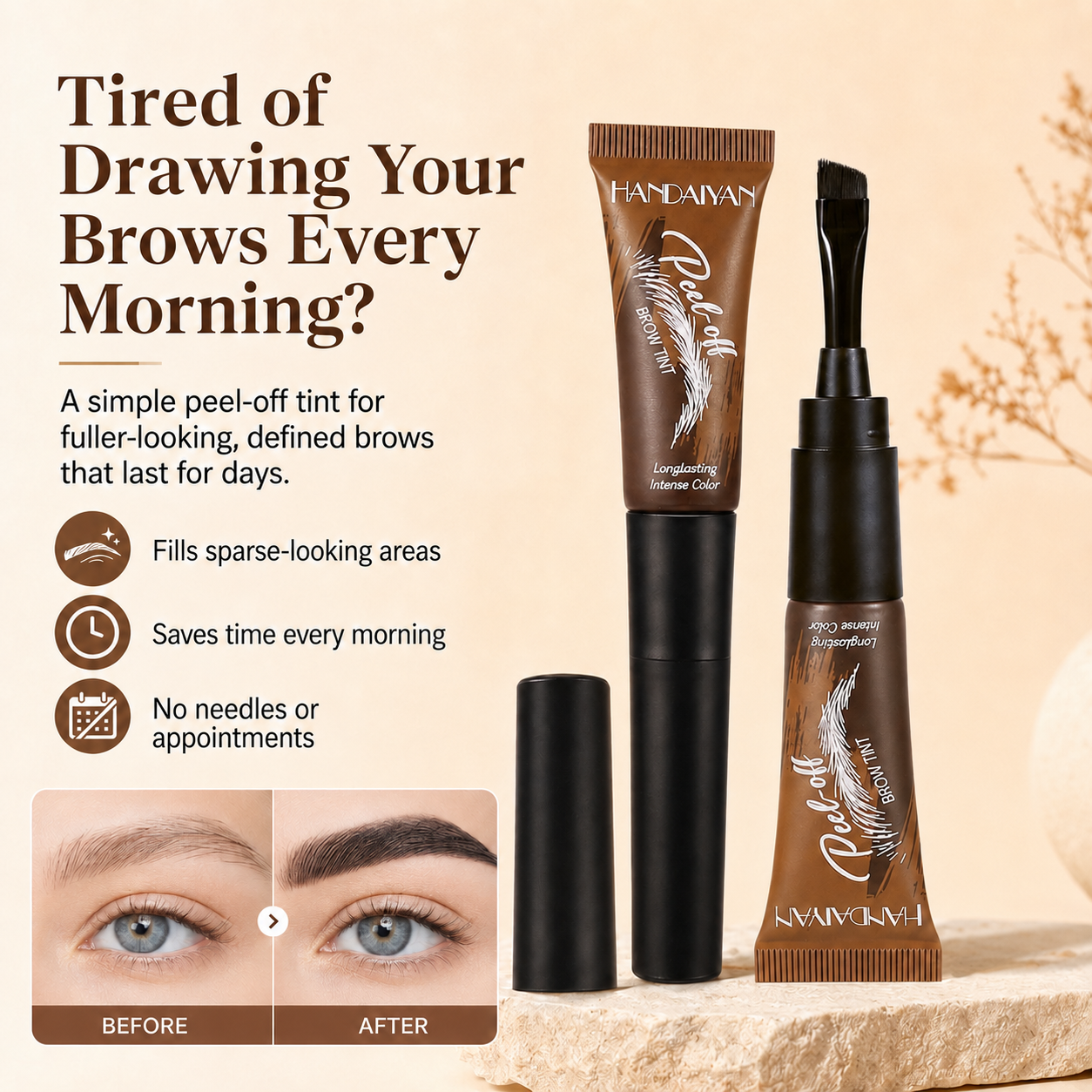 Peelé™- Peel-Off Brow Tint